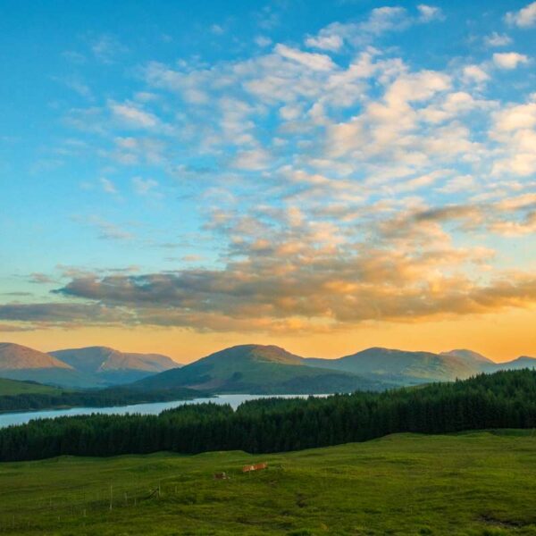 Sunset at Bridge of Orchy